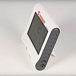 Метеостанции REXANT RM-011 70-0511 {Термогигрометр комнатный с часами и функцией будильника}